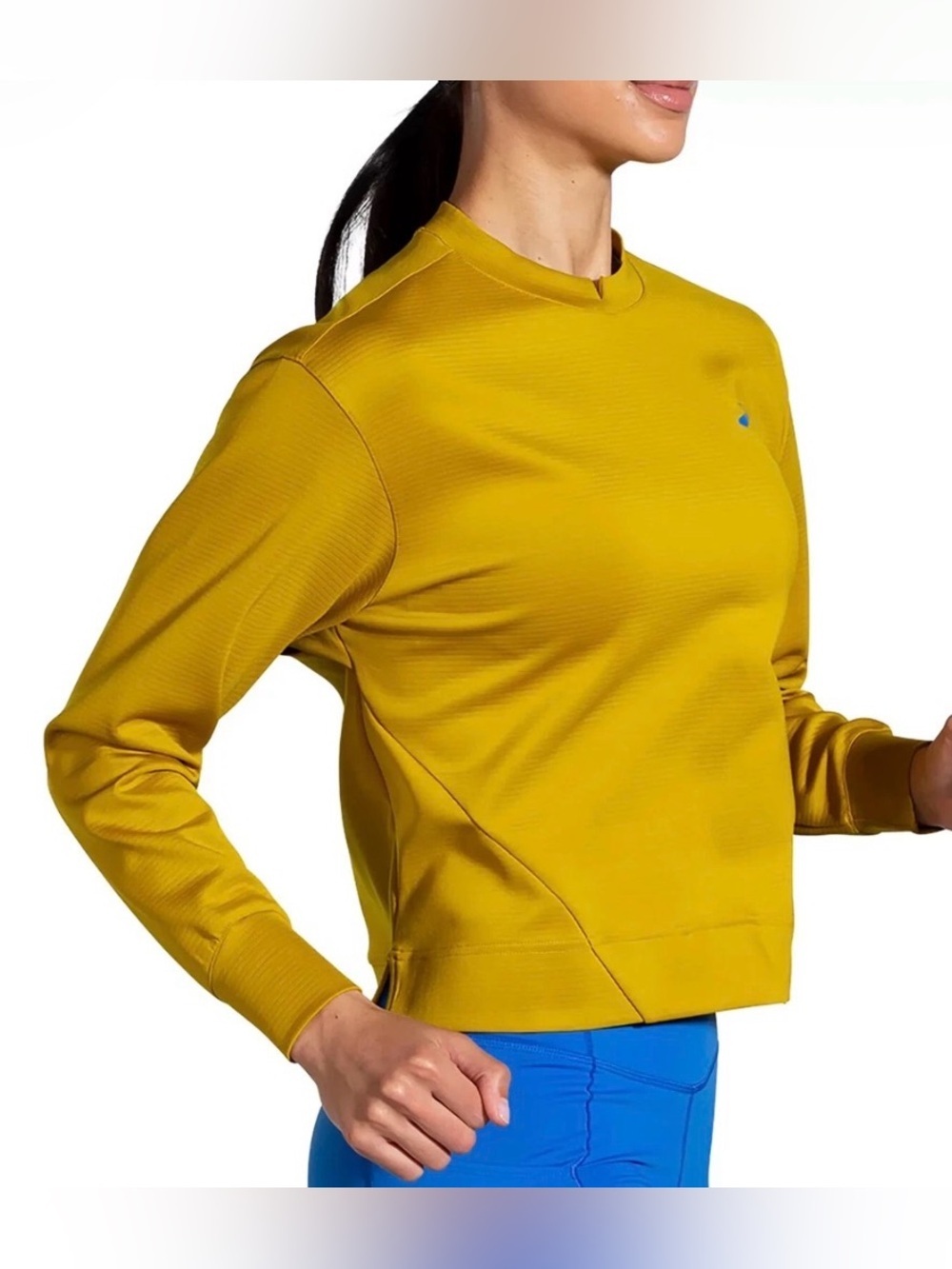 Brooks Run With It Sweatshirt Trail Hike Marathon Run , Small